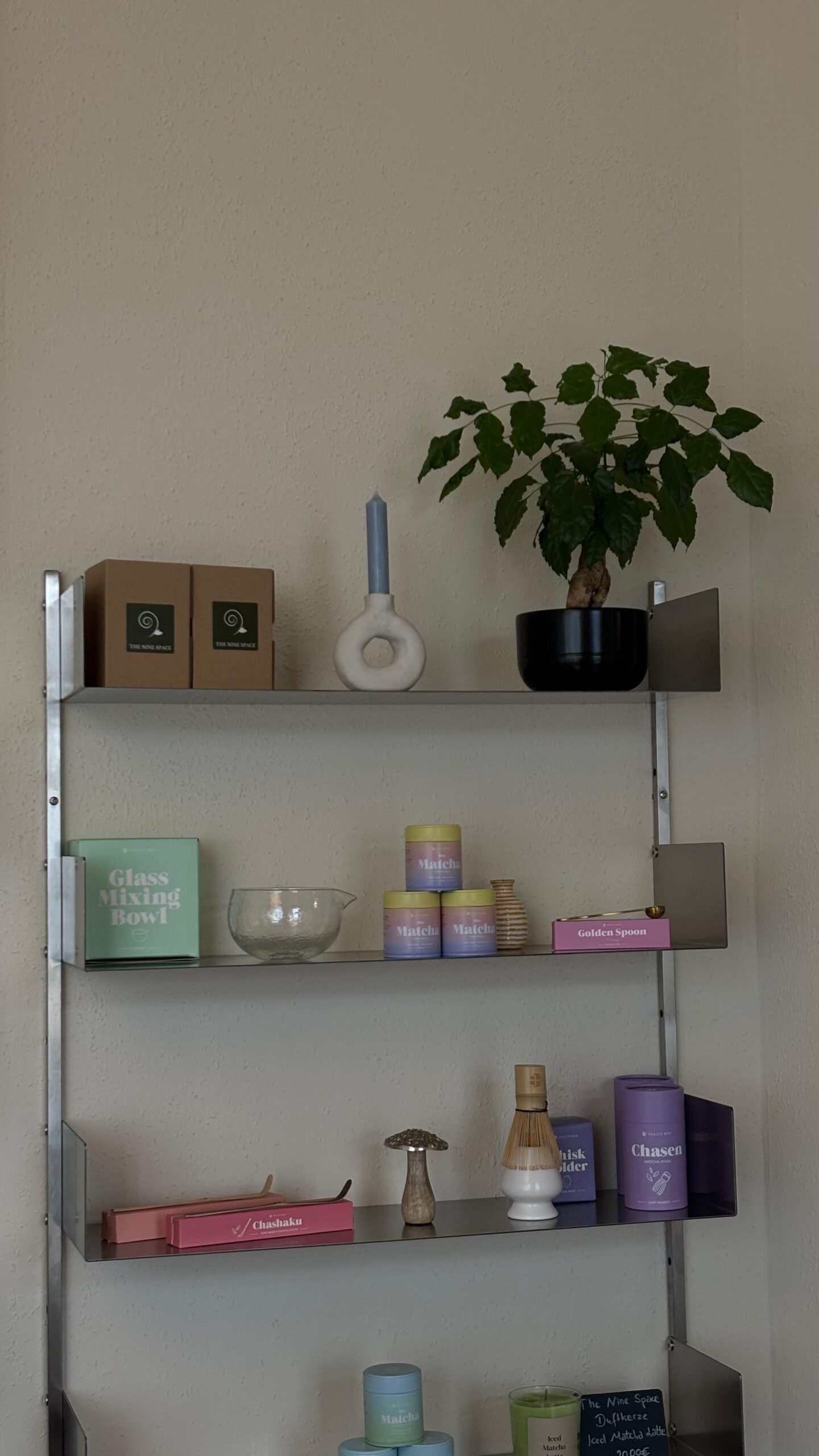 tea-treat Laden – Regalansicht